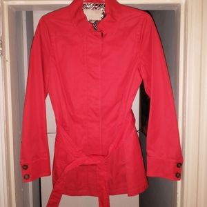 Banana Republic Classic Jacket Sz M Redish NWOT